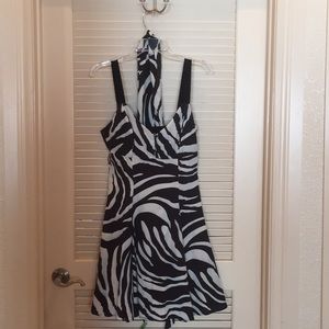 Zebra pattern Guess dress